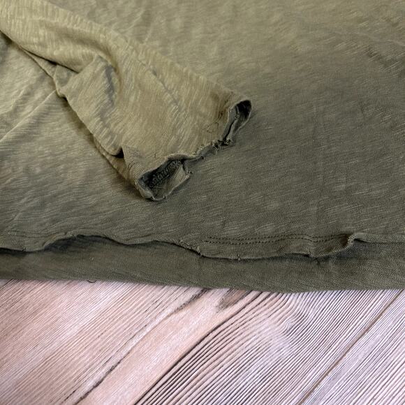 ATM Slub Jersey long sleeve tee T, distressed - Picture 5 of 5